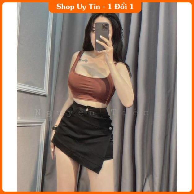 [GIÁ TỐT] CHÂN VÁY KAKI CHÉO TÀ XINH ĐẸP ╭( ･ㅂ･)و ))) -IB | BigBuy360 - bigbuy360.vn