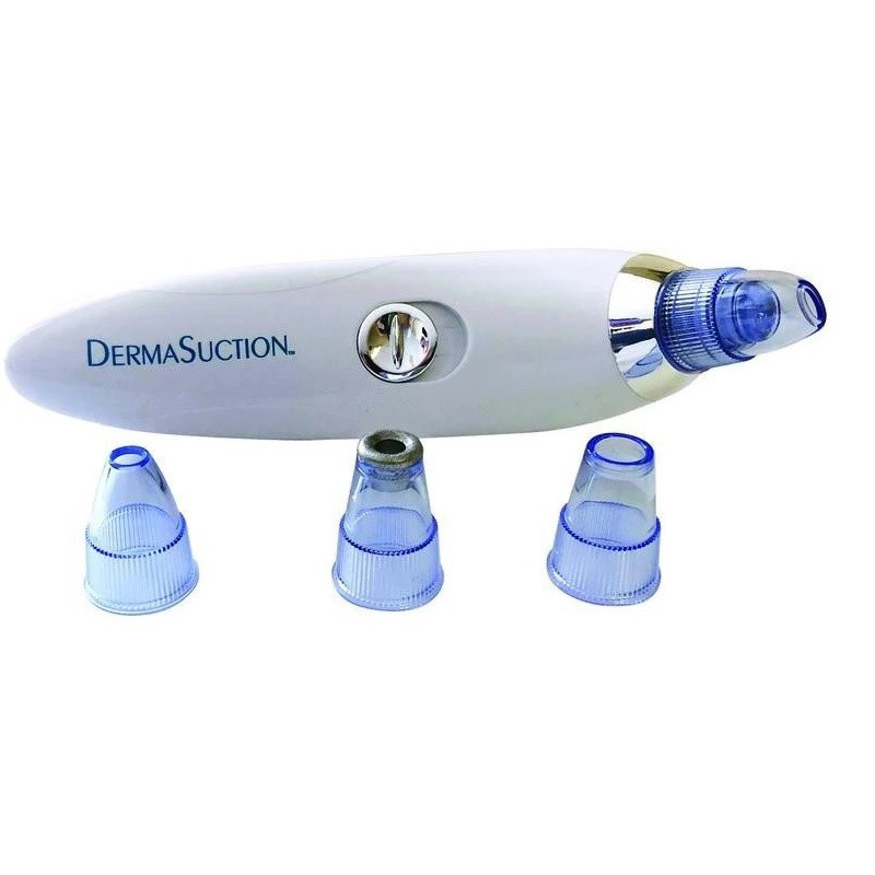 Máy hút mụn đầu đen cầm tay mini 4 đầu tiện dụng Derma Suction thế hệ mới