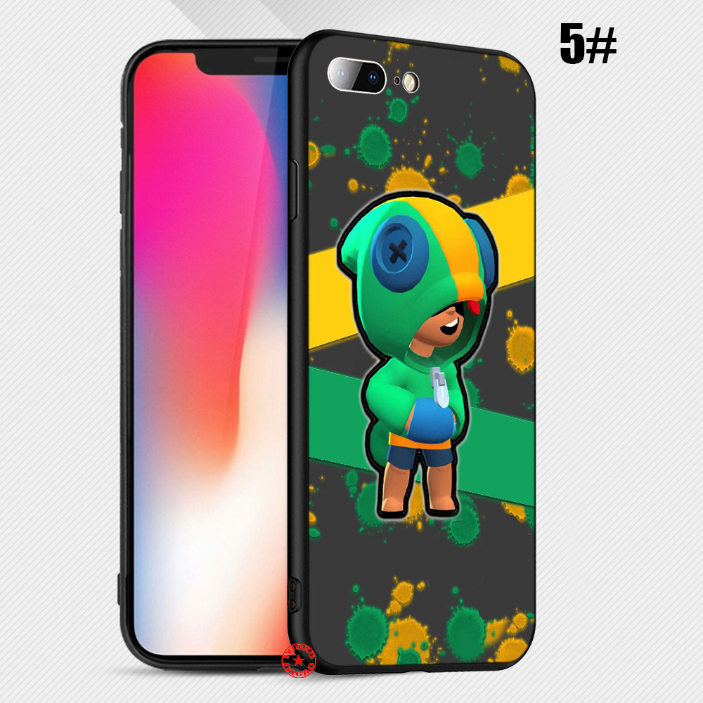 Ốp Điện Thoại In Hình Brawl Stars 14nl Cho Iphone Xs Max Xr 10x5 5s 6 6s 7 8 Plus