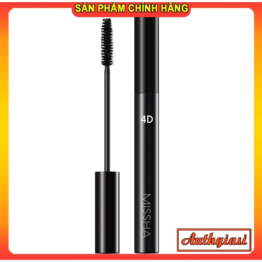 Mascara chuốt mi Missha 4D làm dày mi không lem chống trôi hiệu quả | BigBuy360 - bigbuy360.vn