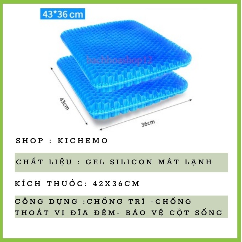 ️⚡CHÔNG MỎI⚡Đệm Ngồi 3D Thoáng Khí MAGIC CUSHION Thoáng Khí Tuần Hoàn Cho Người Ngồi Lâu | Nệm Ngồi Ghế Văn Phòng