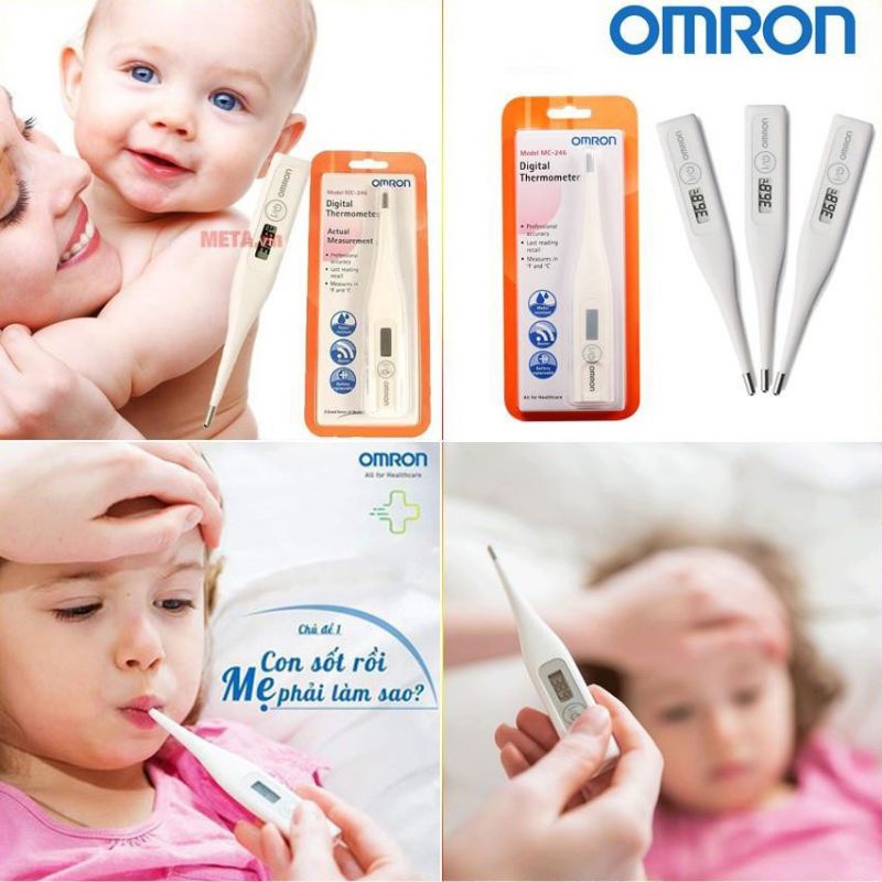 OMRON MC 246 Nhiệt kế điện tử ( hộp 1 chiếc)