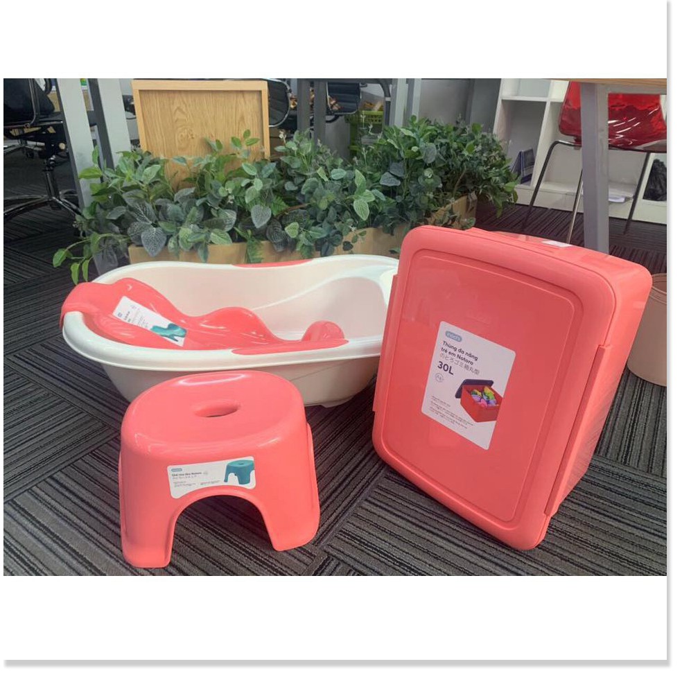 Ghế nhựa -Nhà Tắm Notoro INOCHI Dành cho Mẹ Và Bé Nhựa Cao Cấp Chắc Chắn Với Chiều Cao Phù Hợp Cho Bé