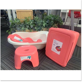 Ghế nhựa -Nhà Tắm Notoro INOCHI Dành cho Mẹ Và Bé Nhựa Cao Cấp Chắc Chắn Với Chiều Cao Phù Hợp Cho Bé