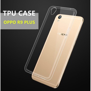 Ốp Silicon Oppo R9 Plus (Trong suốt) - Hàng loại 1