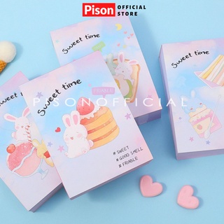Giấy ghi chú Tập sổ xé Animal Pison, giấy note 375 tờ 10.5*14.4cm - SP0222 - 1 tệp