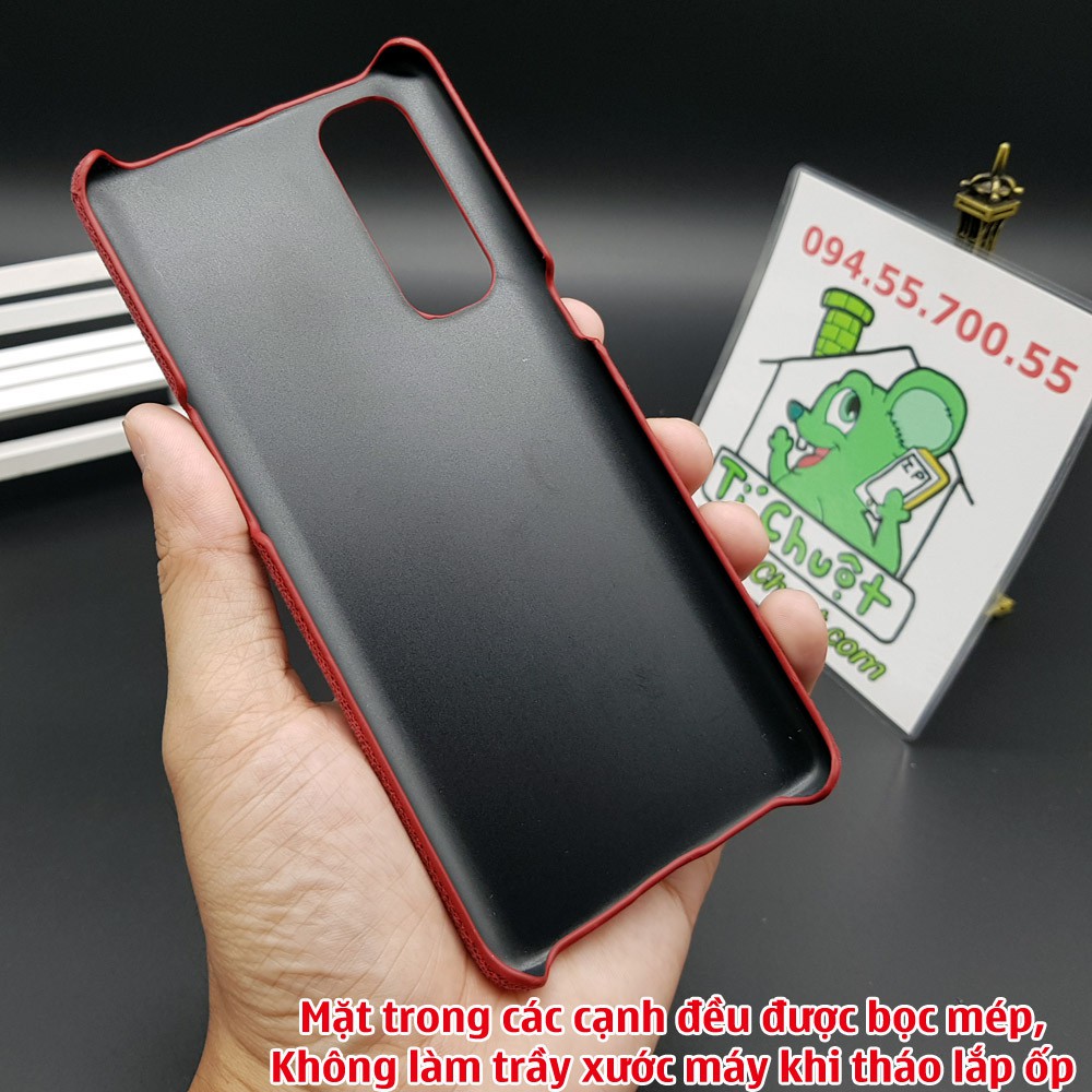 [Cao Cấp] Ốp Lưng OPPO Reno4 Pro Bọc Vải Fabric
