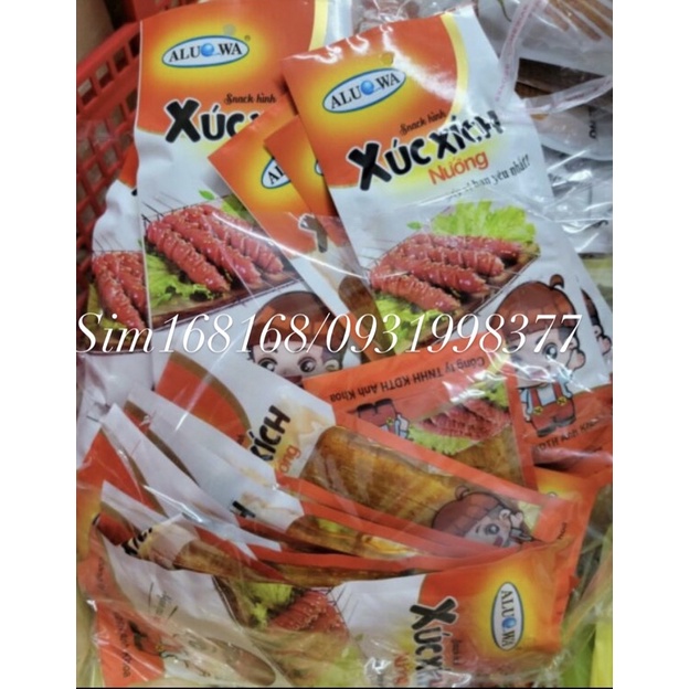 Snack xúc xích nướng