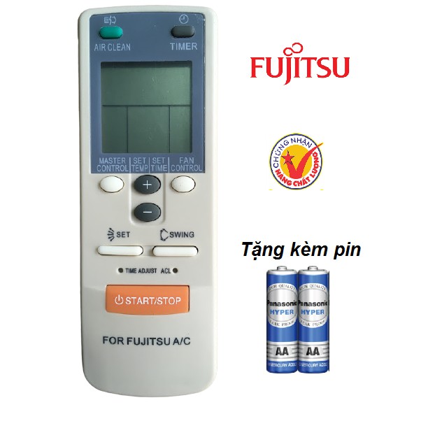 Remote Điều Khiển điều hòa Fujitsu AIR CLEAN, remote điều khiển điều hòa Fujitsu CS 2 chiều