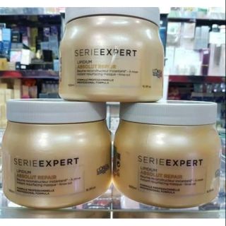 Hấp dầu phục hồi tóc hư tổn L'oreal Absolute Repair Lipidium - 500ml