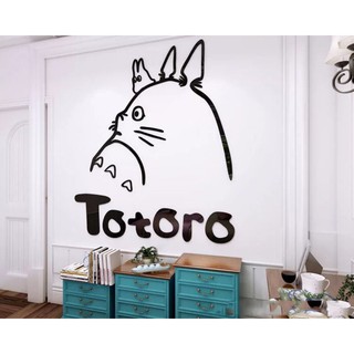 Tranh dán tường Mica 3D hình ToToro