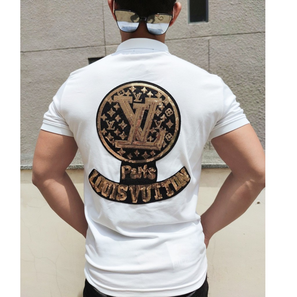 Áo Thun Nam Ngắn Tay cổ bẻ vải co giãn 4 chiều | BigBuy360 - bigbuy360.vn