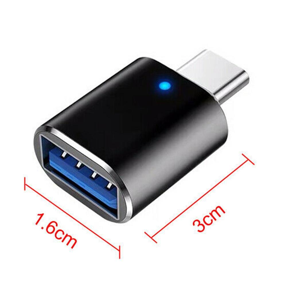 Đầu Chuyển Đổi Usb 3.0 Sang Type C Kết Nối Chuột Và Bàn Phím Điện Thoại Otg Type-C X4G6