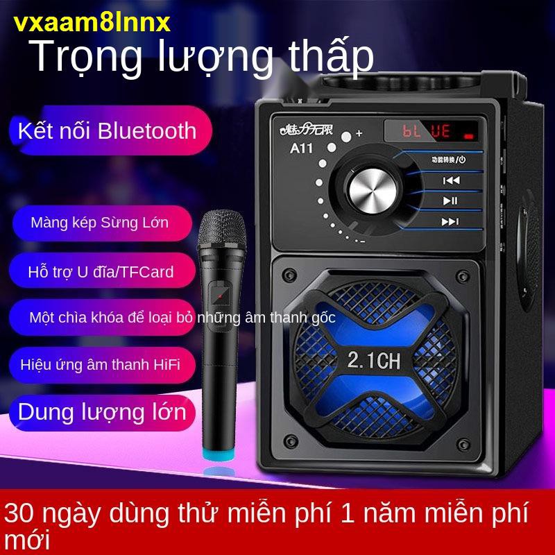 Loa siêu trầm Âm thanh Bluetooth lượng lớn ngoài trời Square Dance vòm Trang chủ Hát không dây mini