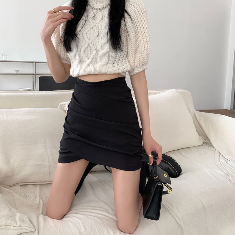 [Hàng Có Sẵn] Quần Short Dáng Chữ a Lưng Cao Xếp Ly Phong Cách Xuân Hè Thời Trang~2022 Cho Nữ