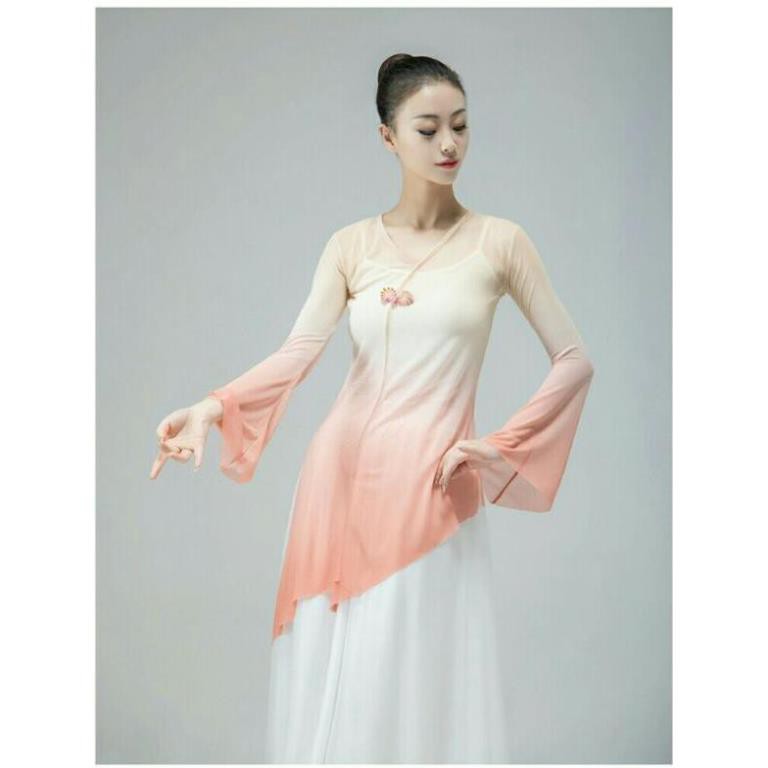 Áo lưới xẻ tà múa cổ trang Trung Quốc A91 Diễm Phương | BigBuy360 - bigbuy360.vn