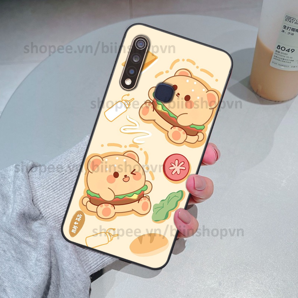 Ốp Vivo Y19 / U3 in hình gấu chocolate kẹo ngọt siêu đẹp siêu xinh