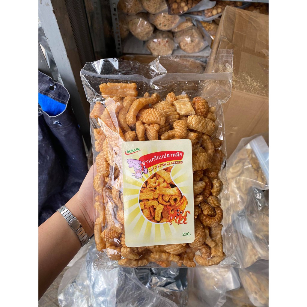 Snack Mực Thái Lan Gói 200G GIÒN RỤM