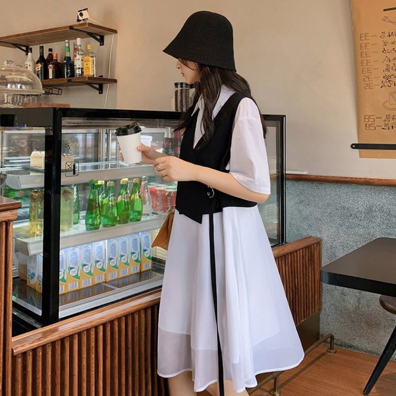 Bộ đầm và áo khoác không tay / Đầm / Áo khoác không tay thời trang dành cho nữ (có bán lẻ) | BigBuy360 - bigbuy360.vn