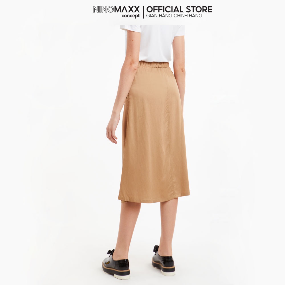 N&amp;M Váy Linen thời trang Nữ Midi 2002093