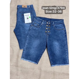 Quần jean ngố 8 nút < 100kg