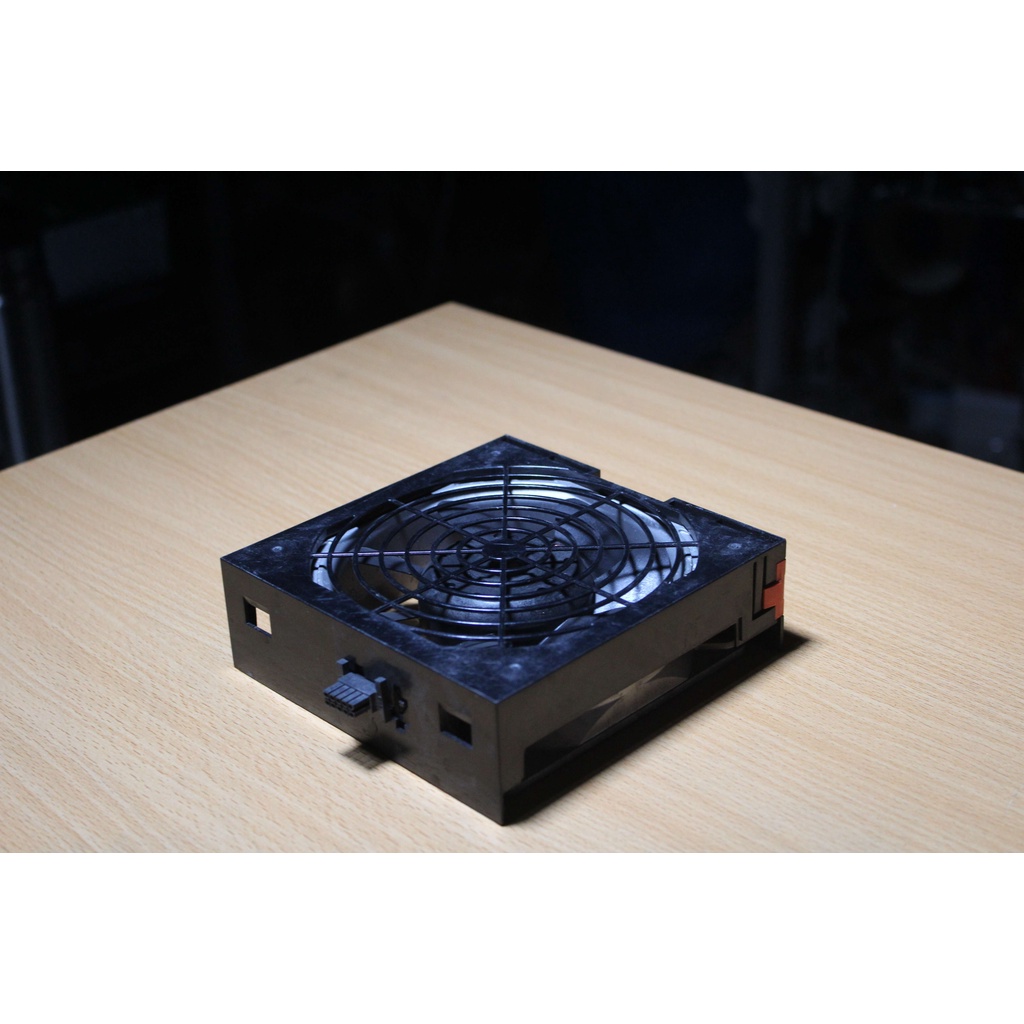 Quạt tản nhiệt 12x12x3,8cm, Fan server IBM máy chủ vuông 12cm 12v 1.9A San Ace gió thổi mạnh khung nhôm