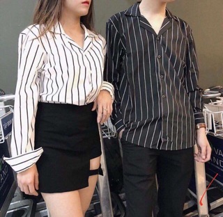 Áo sơ mi lụa nam nữ hàng unisex