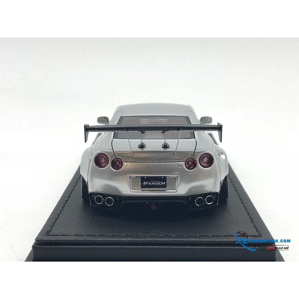 Mô hình Nissan GTR-R35 PanDem Iginition Model 1:43 (Bạc)