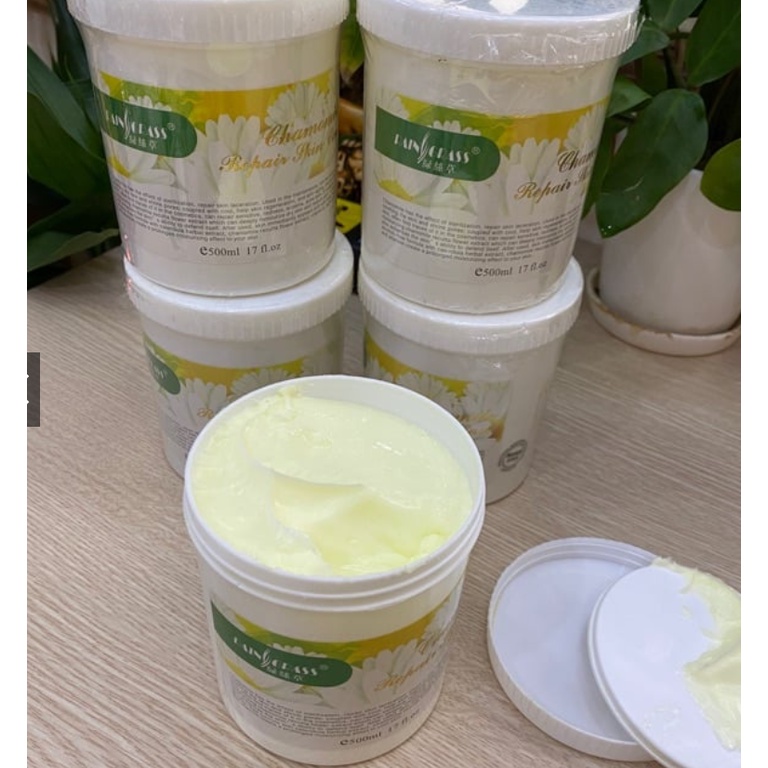 Kem massage mặt hoa cúc hũ 500g cho spa