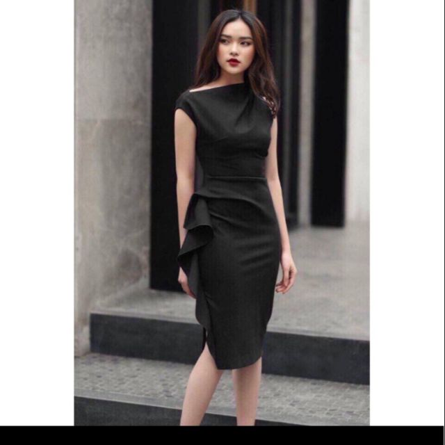 Đầm body bèo hông