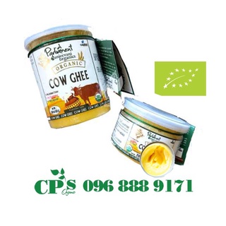 Bơ ghee hữu cơ parliament 200ml và 455g