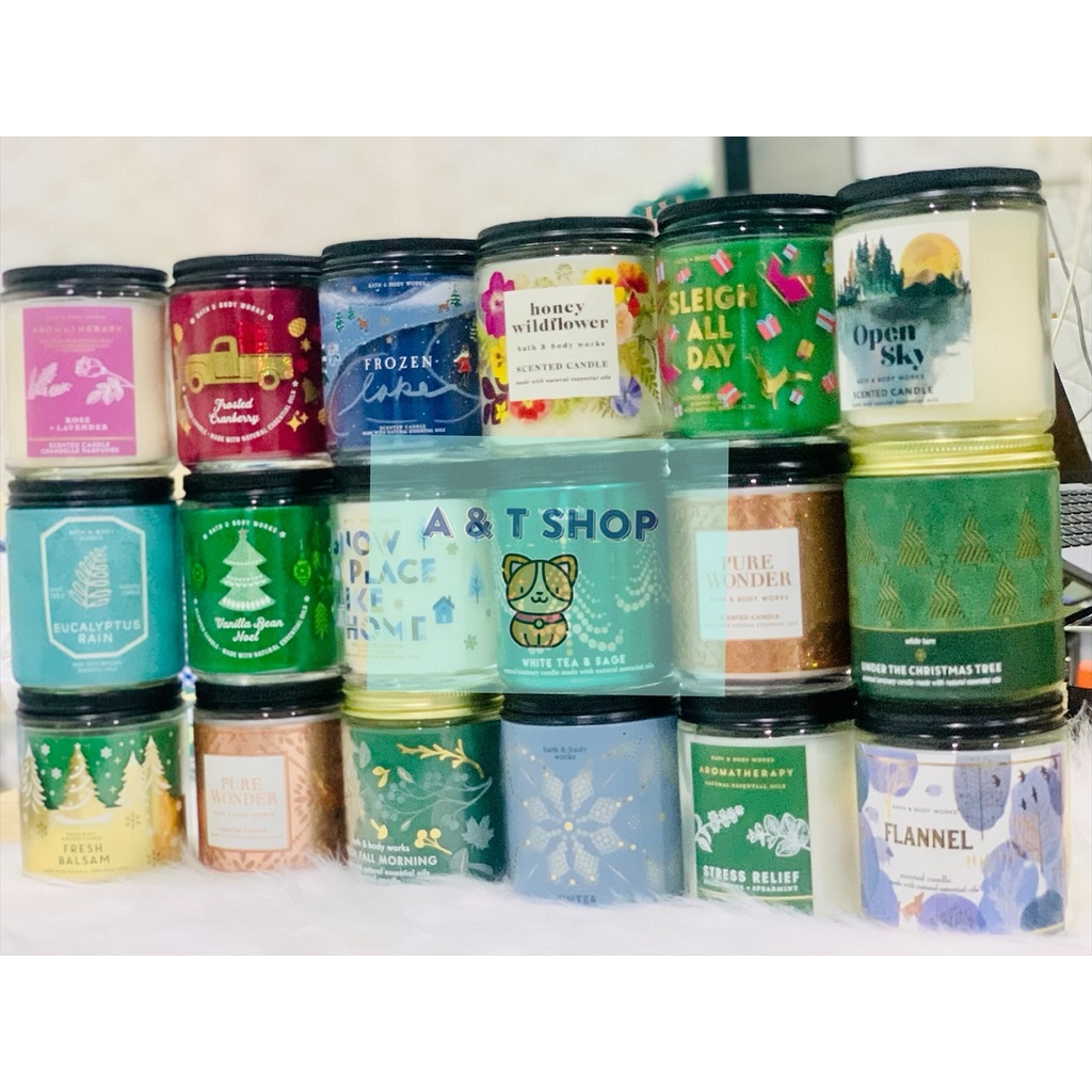 Nến thơm 1 bấc Bath and Body Works