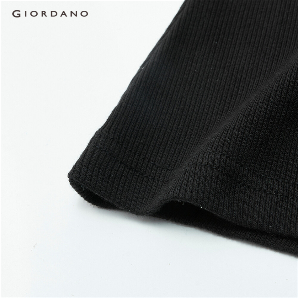 Đầm Giordano 13461035 Đan Chéo Cổ Tròn Thời Trang Nữ