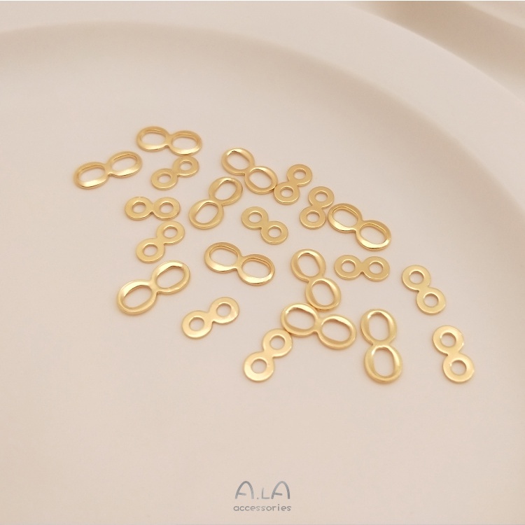 Bộ 8 Đầu Nối Vàng 14K 8 Khóa Chuyên Dụng Chất Lượng Cao