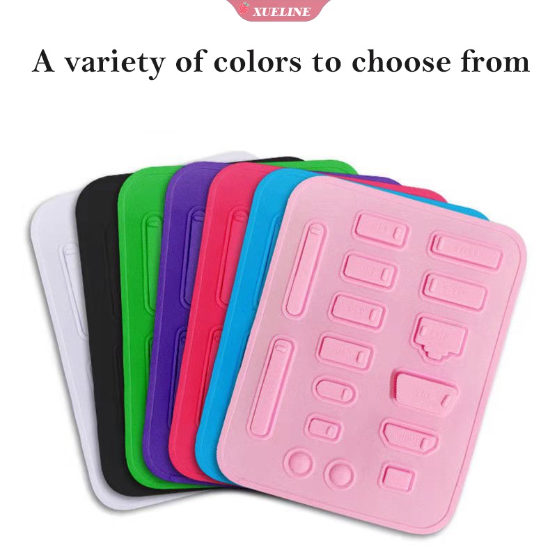 Bộ 16 Nút Silicone Bịt Cổng Laptop Chống Bụi Nhiều Màu Sắc