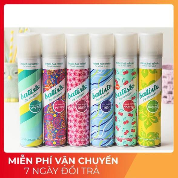 [FREESHIP] Dầu gội khô Batiste Dry Shampoo