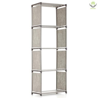 5-Shelf Bookcase Book Shelves Bookshelf Storage Bin Books Display Shelving Unit Organizer