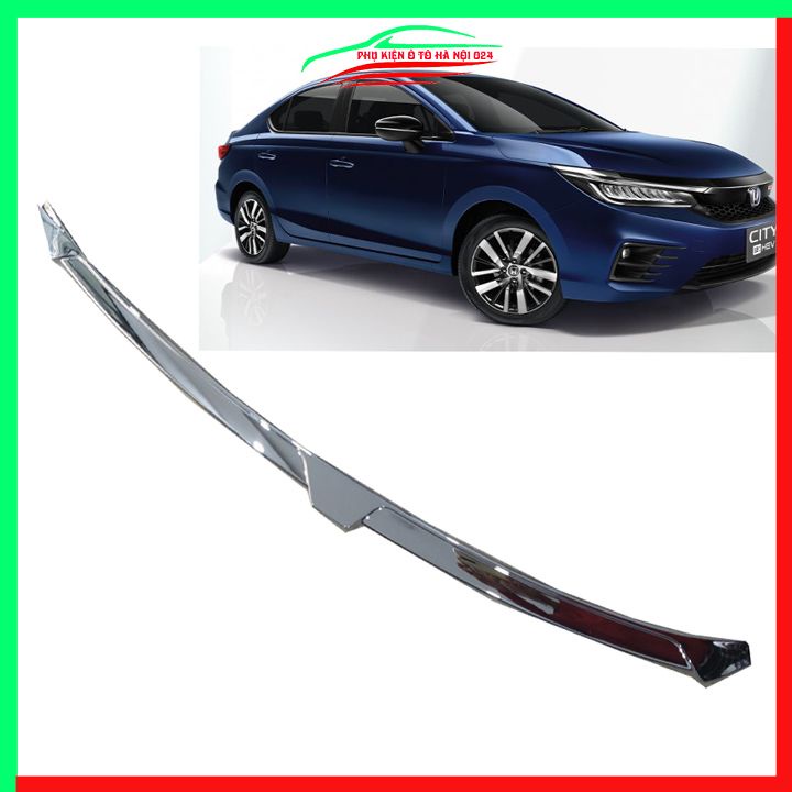 Ốp cản trước City 2021-2022 mạ crom trang trí chống trầy bảo vệ xe