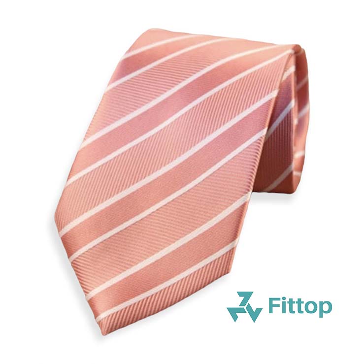 Cavat Nam Sọc Thời Trang Phong Cách Hàn Quốc 7cm FITTOP CAVAT-174