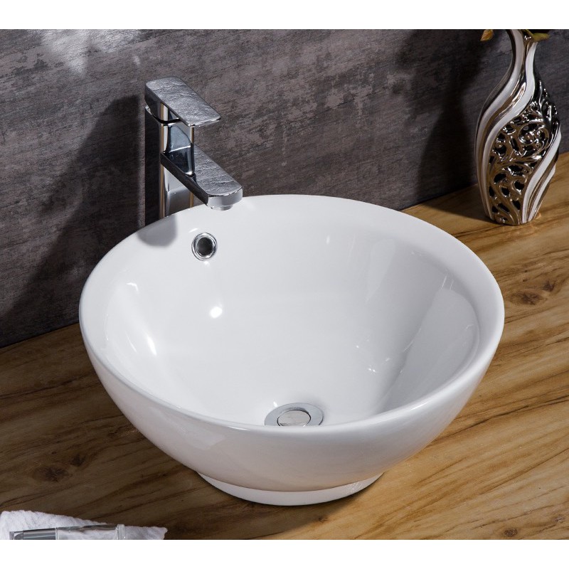 Chậu lavabo đặt bàn, chậu rửa mặt chính hãng EVEREST(tặng xifong khi mua combo)