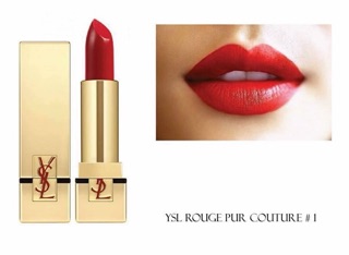 Son Ysl minisize 01 - đỏ tươi