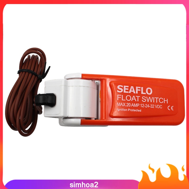 Automatic Bilge Water Pump Float Switch 12V 24V or 32V 20 Ampo for Boat | BigBuy360 - bigbuy360.vn