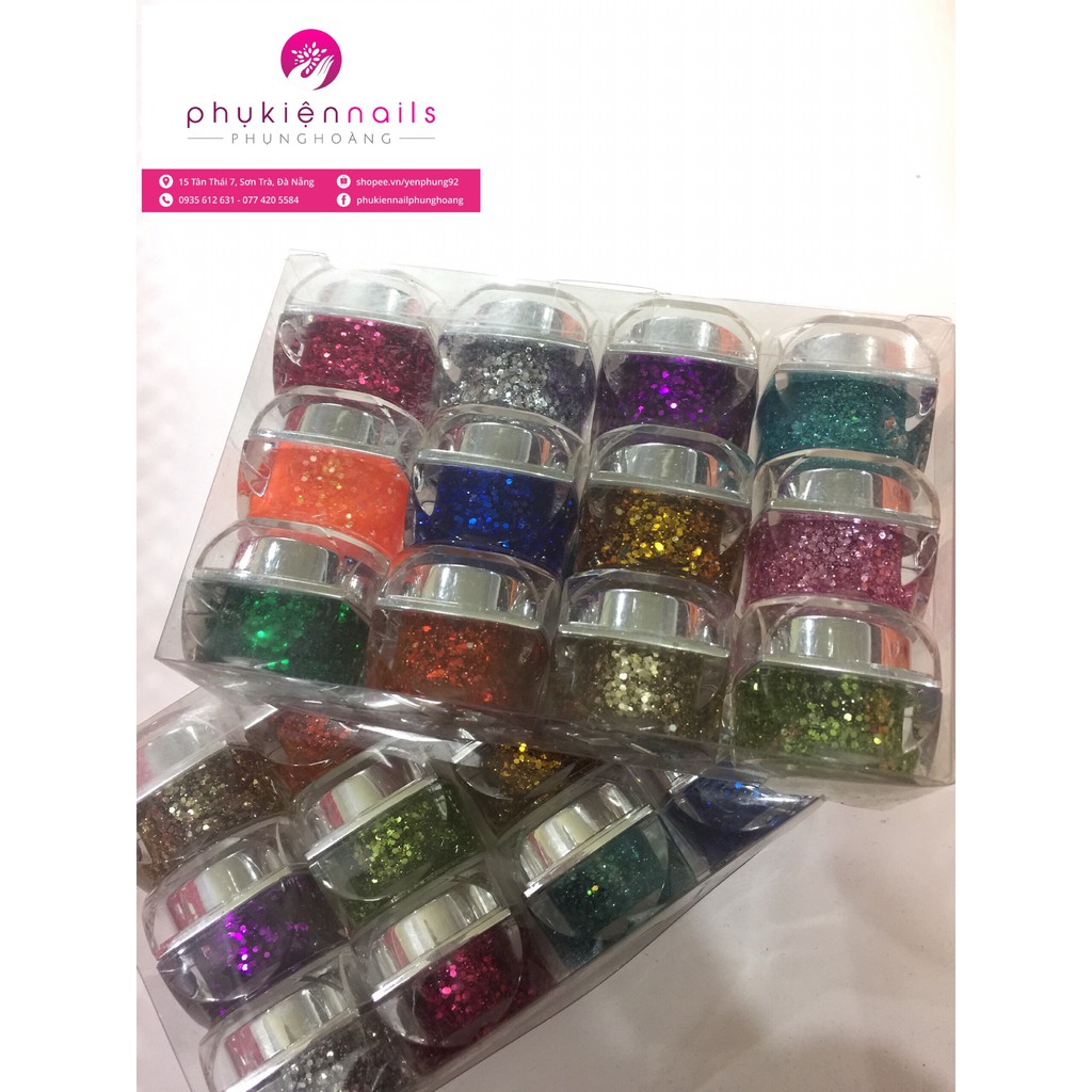 Gel Nhũ (set 12 màu )