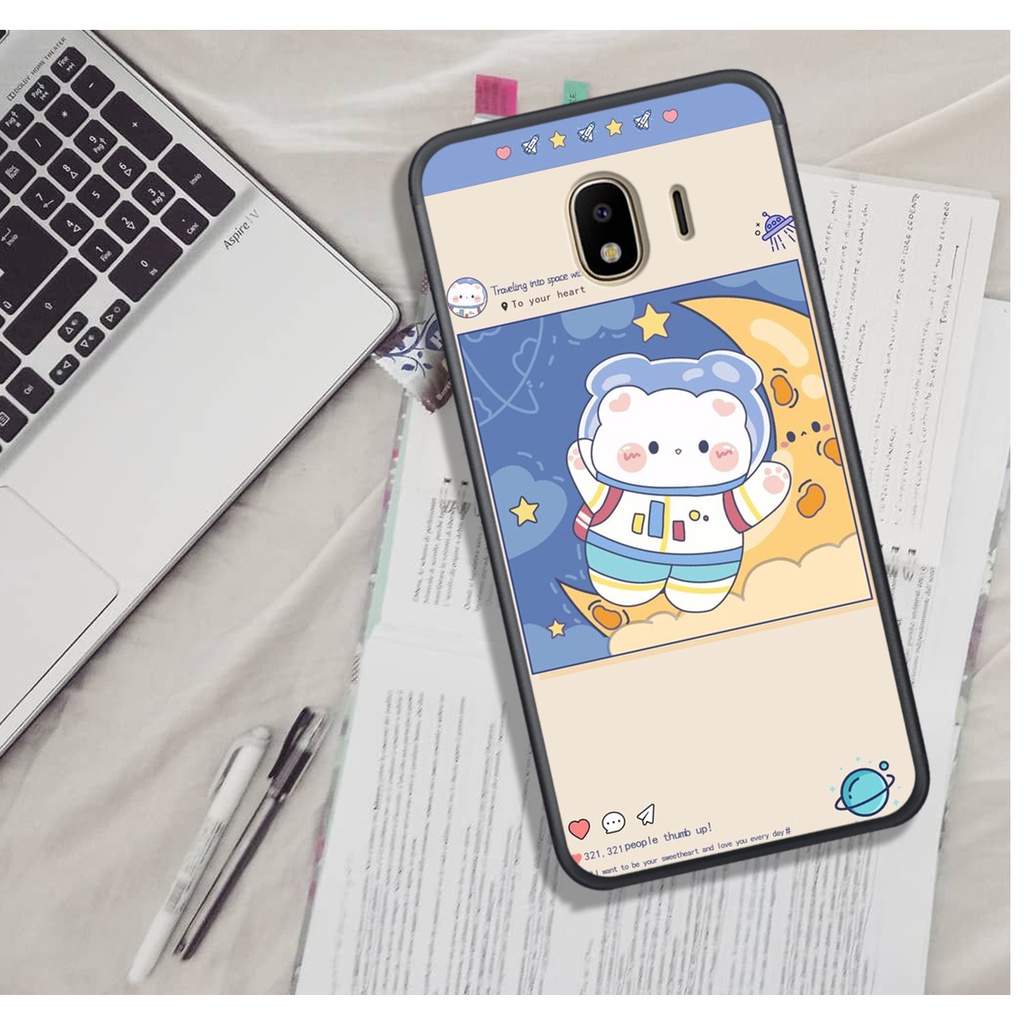 [ HOT BỎNG TAY] ỐP LƯNG SAM.SUNG J2 PRO/J2 CORE/J4, IN HINH CHIBI PHI HÀNH GIA ĐÁNG YÊU, SIÊU CUTE.