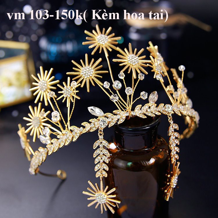 ( FREE SHIP)SET VƯƠNG MIỆN CÔ DÂU(VM 103)