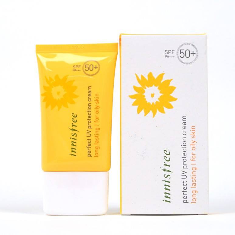 Innisfree Daily UV Protection Cream - Long Lasting for Oily Skin