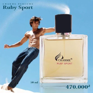 [ Chính Hãng 100% ] Nước Hoa Charme Ruby Sport EDP 50ML