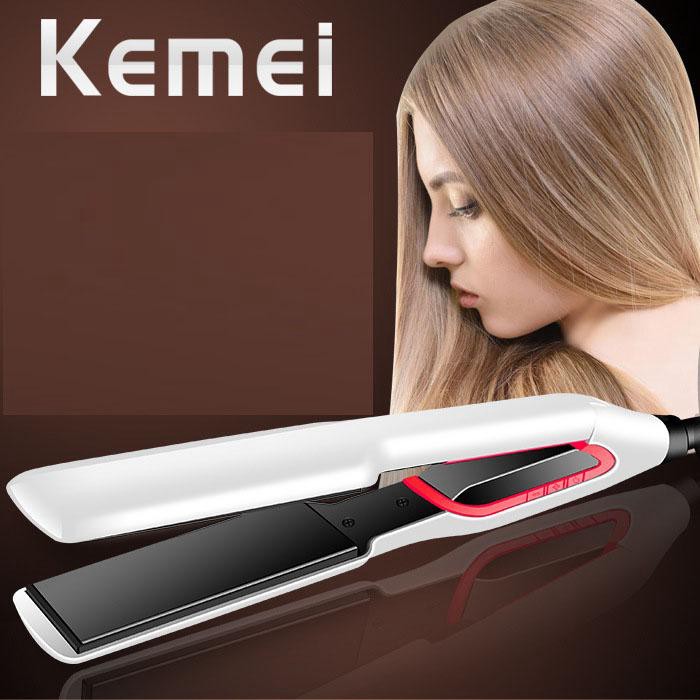 Máy làm tóc 💓FREESHIP💓 Máy duỗi tóc Kemei KM-957 thiết kế tinh tế, chất liệu tốt, tay cầm vừa vặn, dễ dàng sử dụng 6114