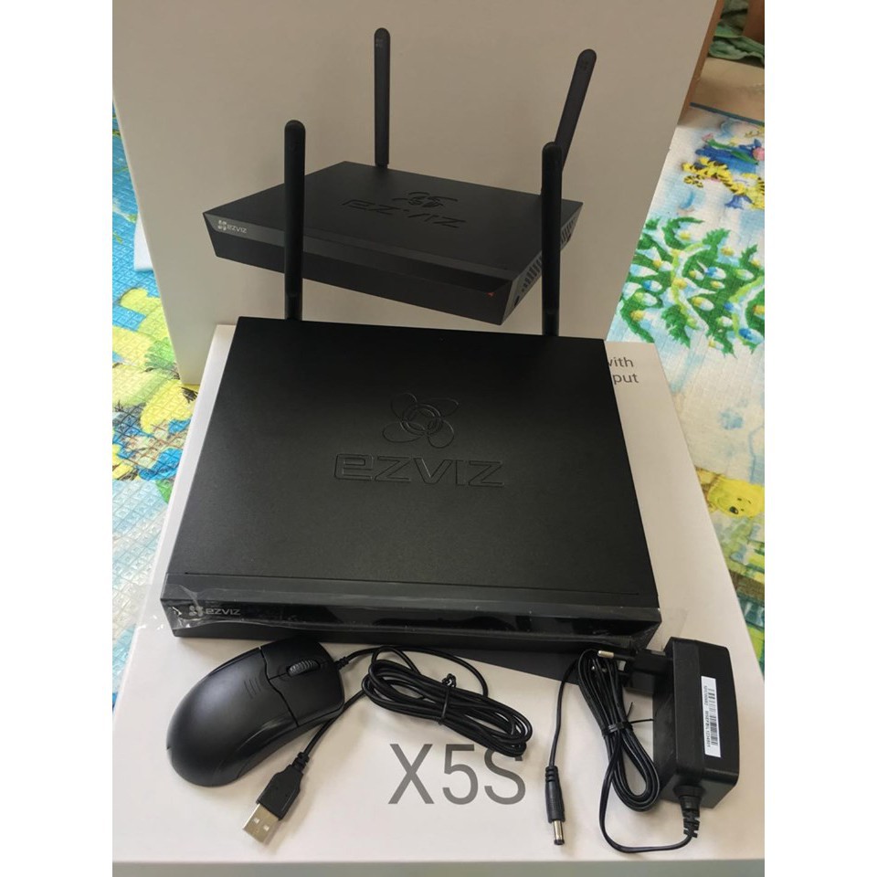 Đầu Ghi Hình 8 Kênh WIFI EZVIZ CS-X5C-8W - CHÍNH HÃNG - BẢO HÀNH 2 NĂM