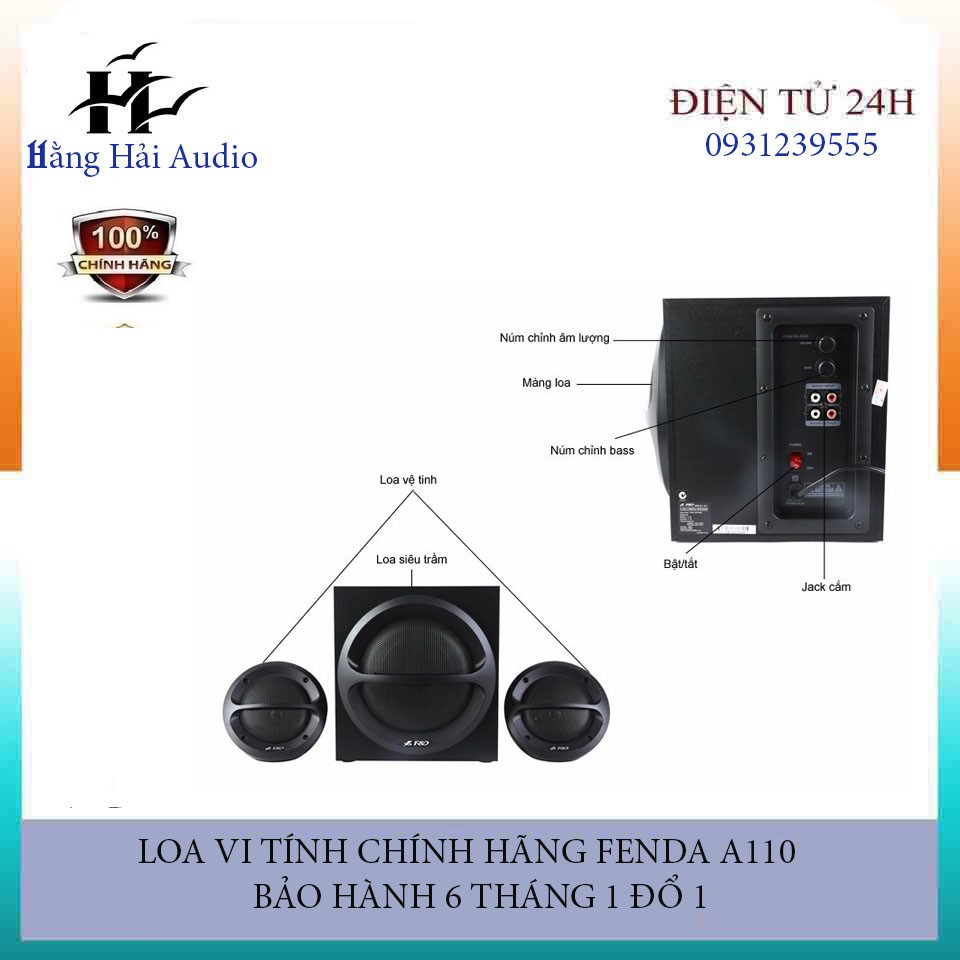 Loa vi tính 2.1 Fenda A110